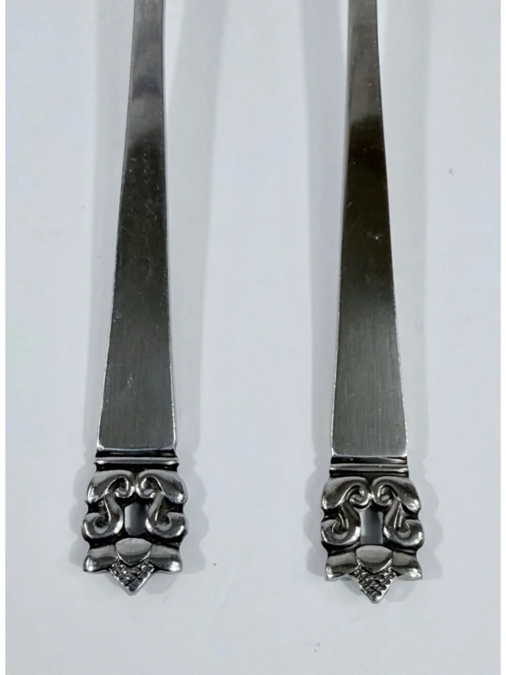 Stanley Roberts Rogers MARQUESA SCROLL Stainless Flatware Replacement Ornate Han
